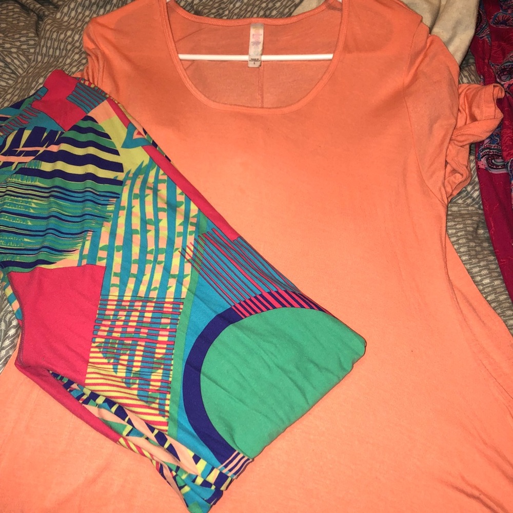 LulaRoe LG Perfect T & TC Leggings